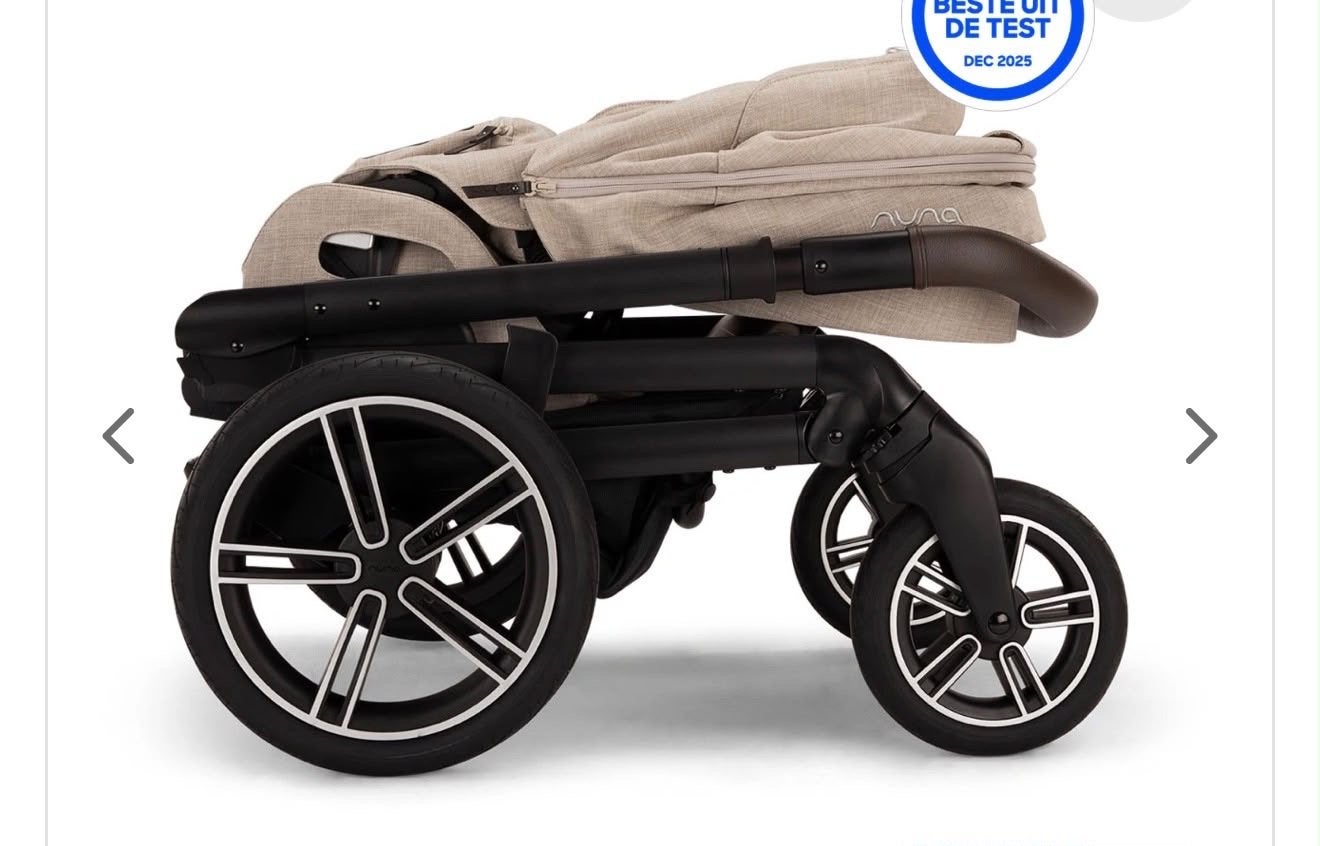 Foto 2 van Nuna Mixx Next Combiwagen met Reiswieg en Autostoel