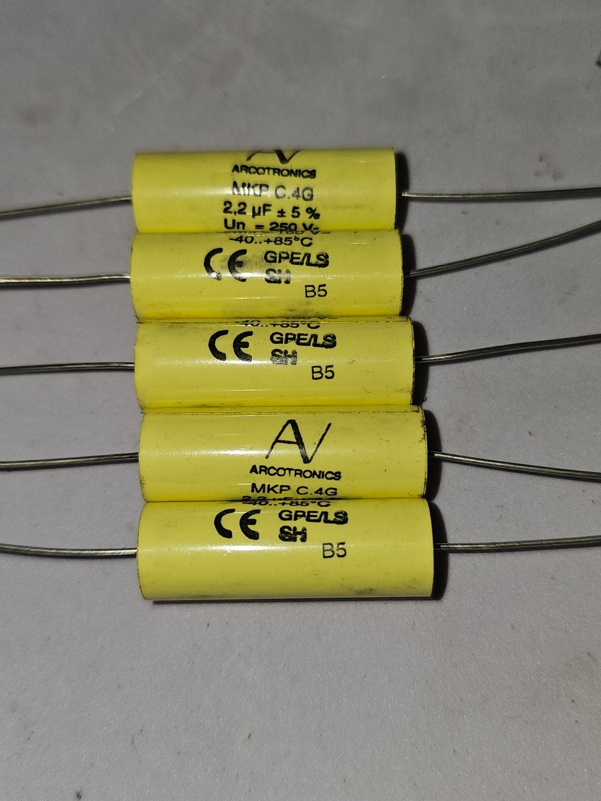2.2uF 250V MKP ARCOTRONICS audio, Ophalen of Verzenden, Nieuw