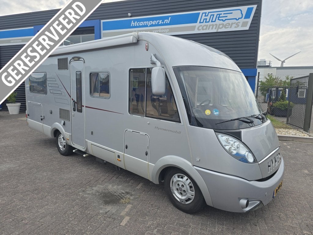 Hymer B654 SL Lang B.J. 2010 3 Ltr 160 pk, Caravans en Kamperen, Integraal, Standaard zit, Ringverwarming, Fiat