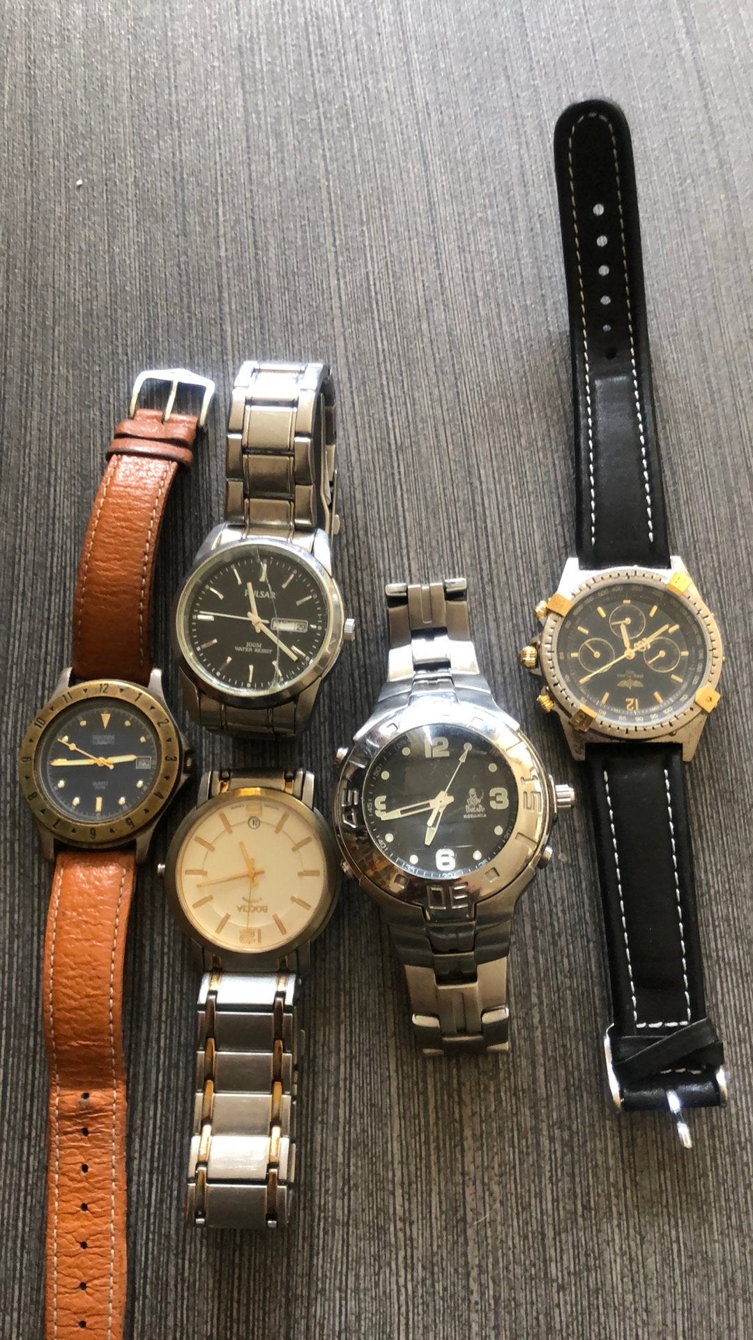 Vintage horloge’s, Ophalen of Verzenden, Zo goed als nieuw, Staal, Overige merken