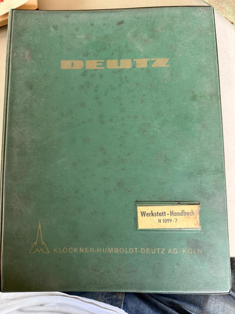 Werkplaats handboek voor deutz d25 d30 d40, Ophalen of Verzenden