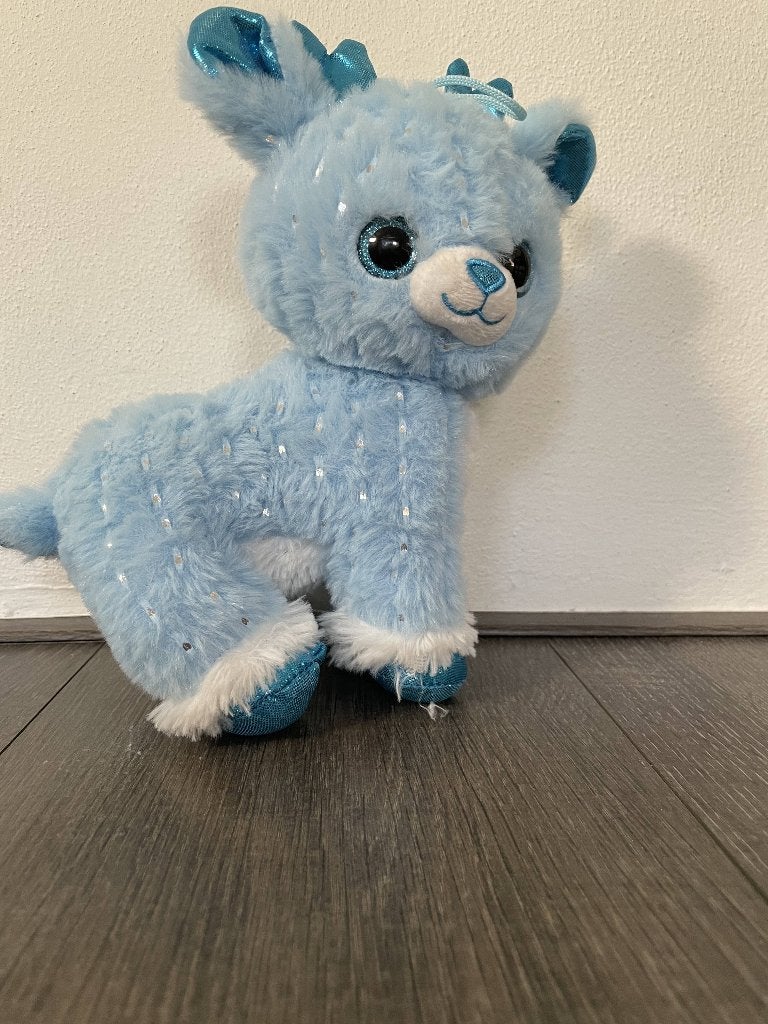 blauw hertje knuffel, Overige merken, Overige karakters, Overige typen, Blauw