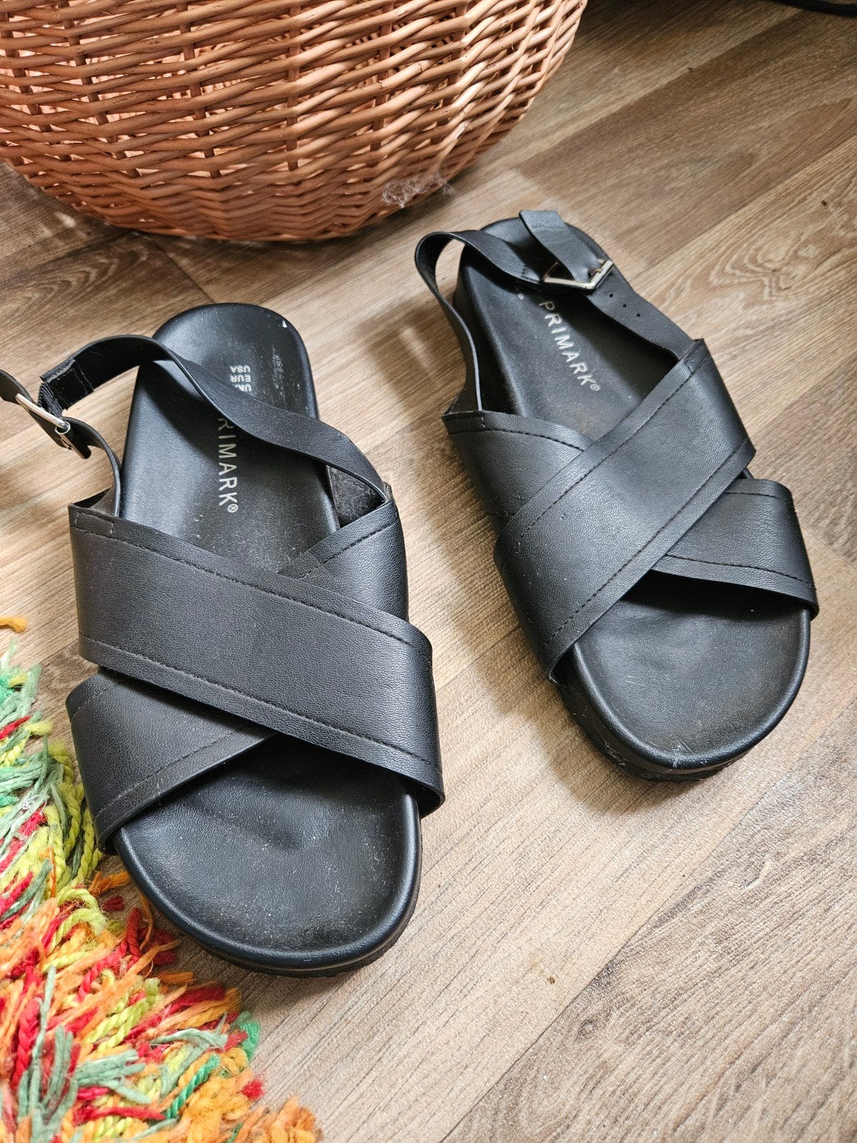 sandalen, Ophalen, Primark, Zwart, Sandalen of Muiltjes