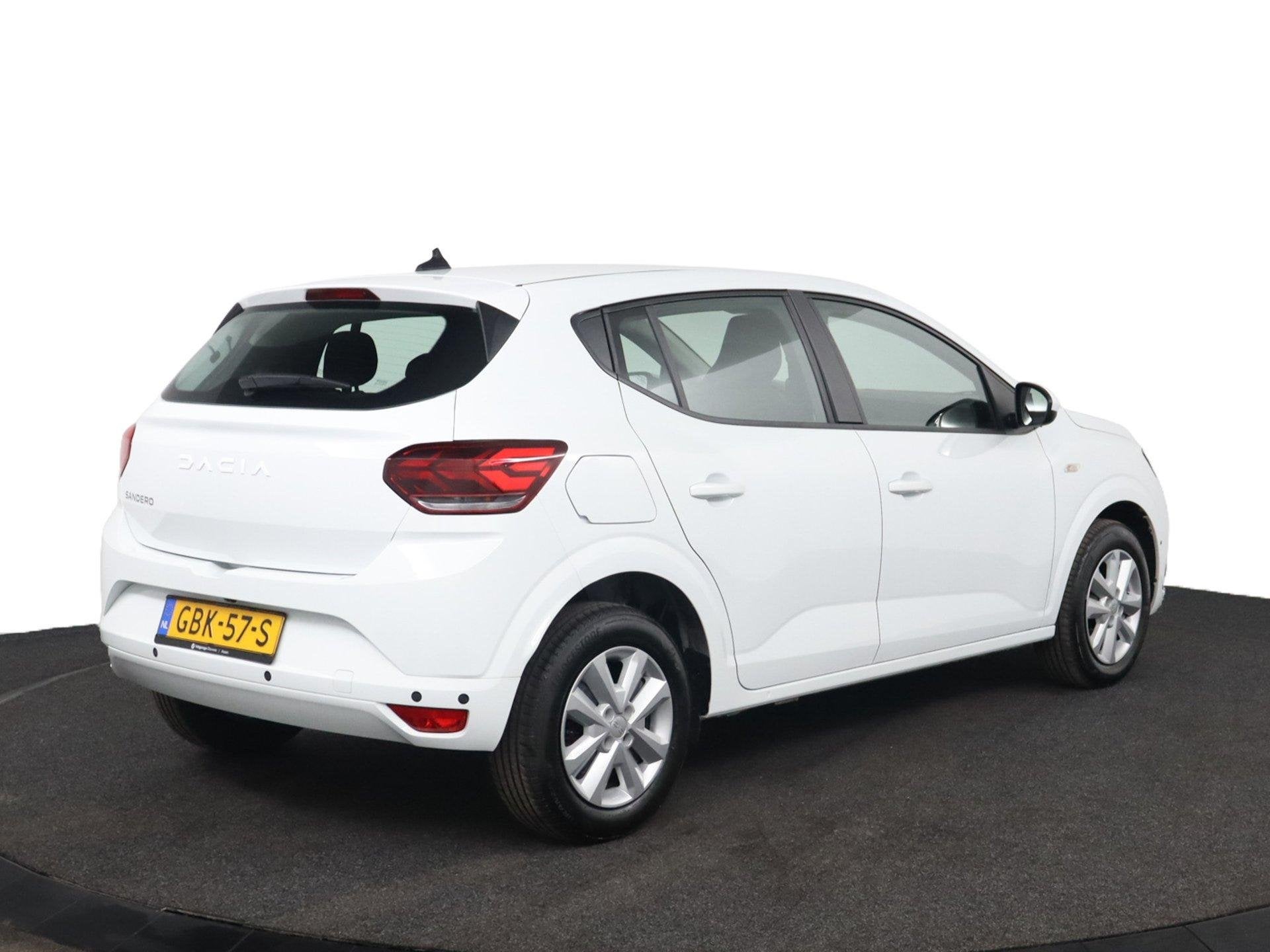 Dacia Sandero 1.0 TCe 100 ECO-G Expression |NAP|1e eigenaar|, Voorwielaandrijving, Gebruikt, Euro 6, Wit