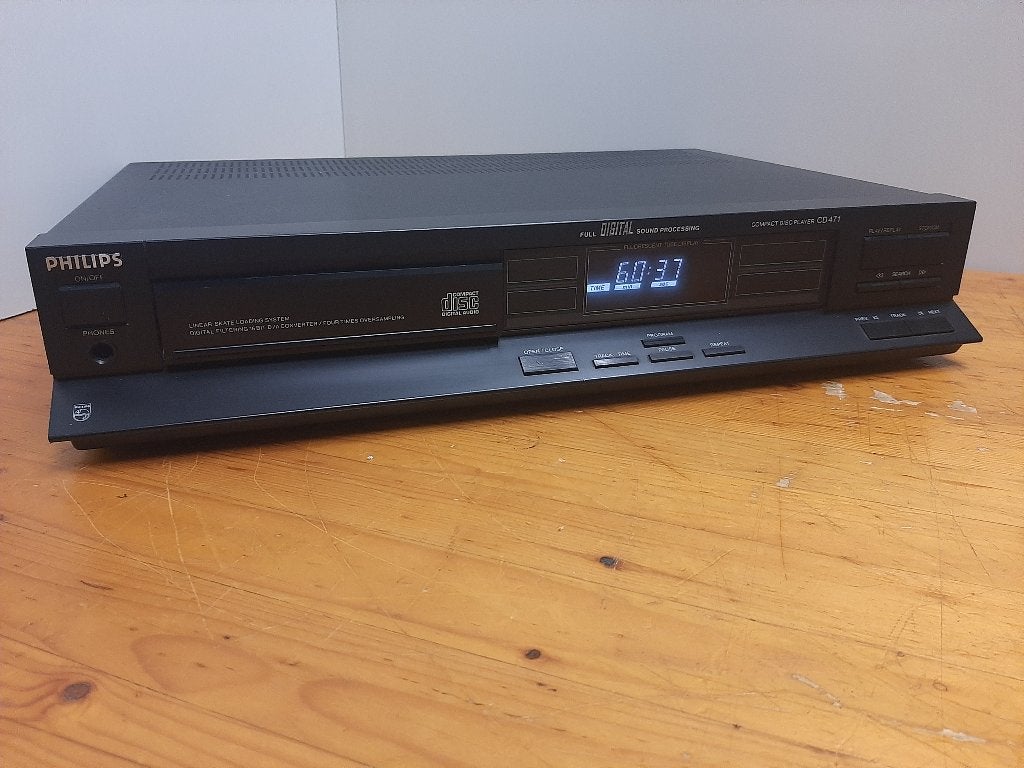 Philips CD 471 vintage cd speler, Ophalen of Verzenden, Zo goed als nieuw, Philips