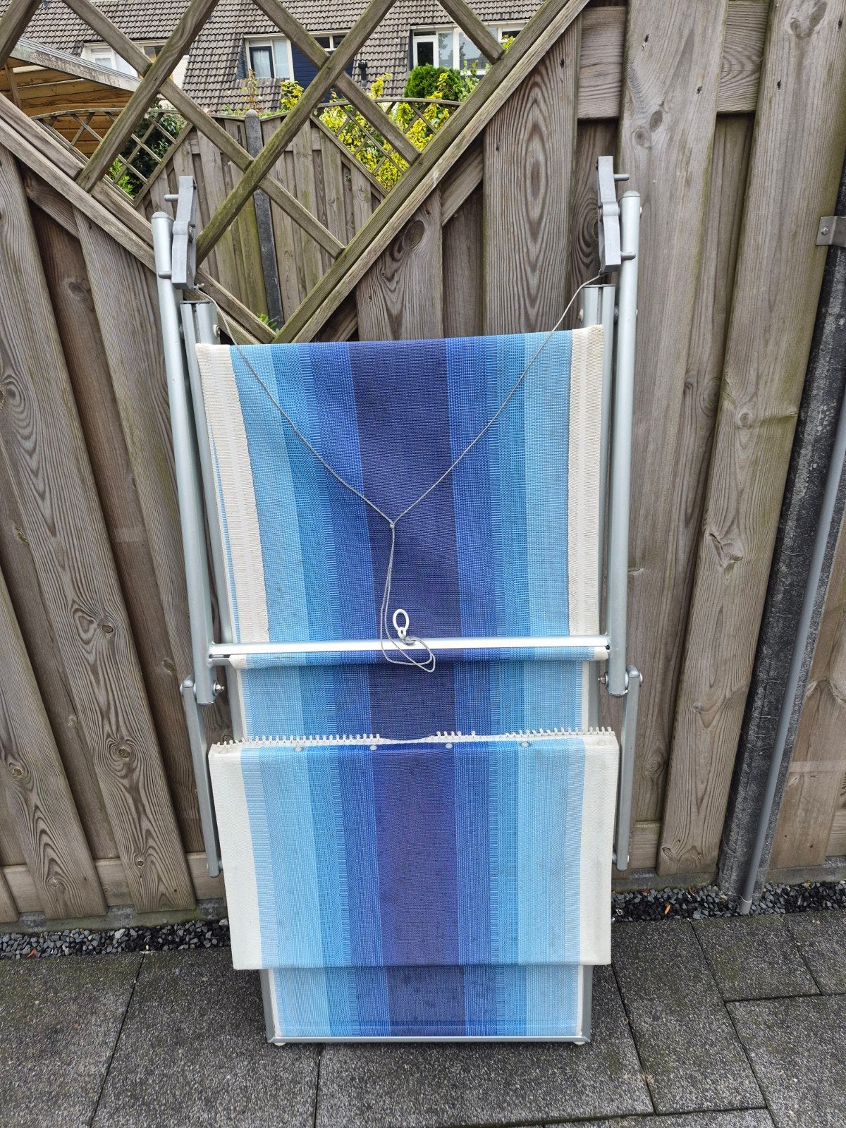 ligbed, Tuin en Terras, Ophalen, Aluminium, Inklapbaar