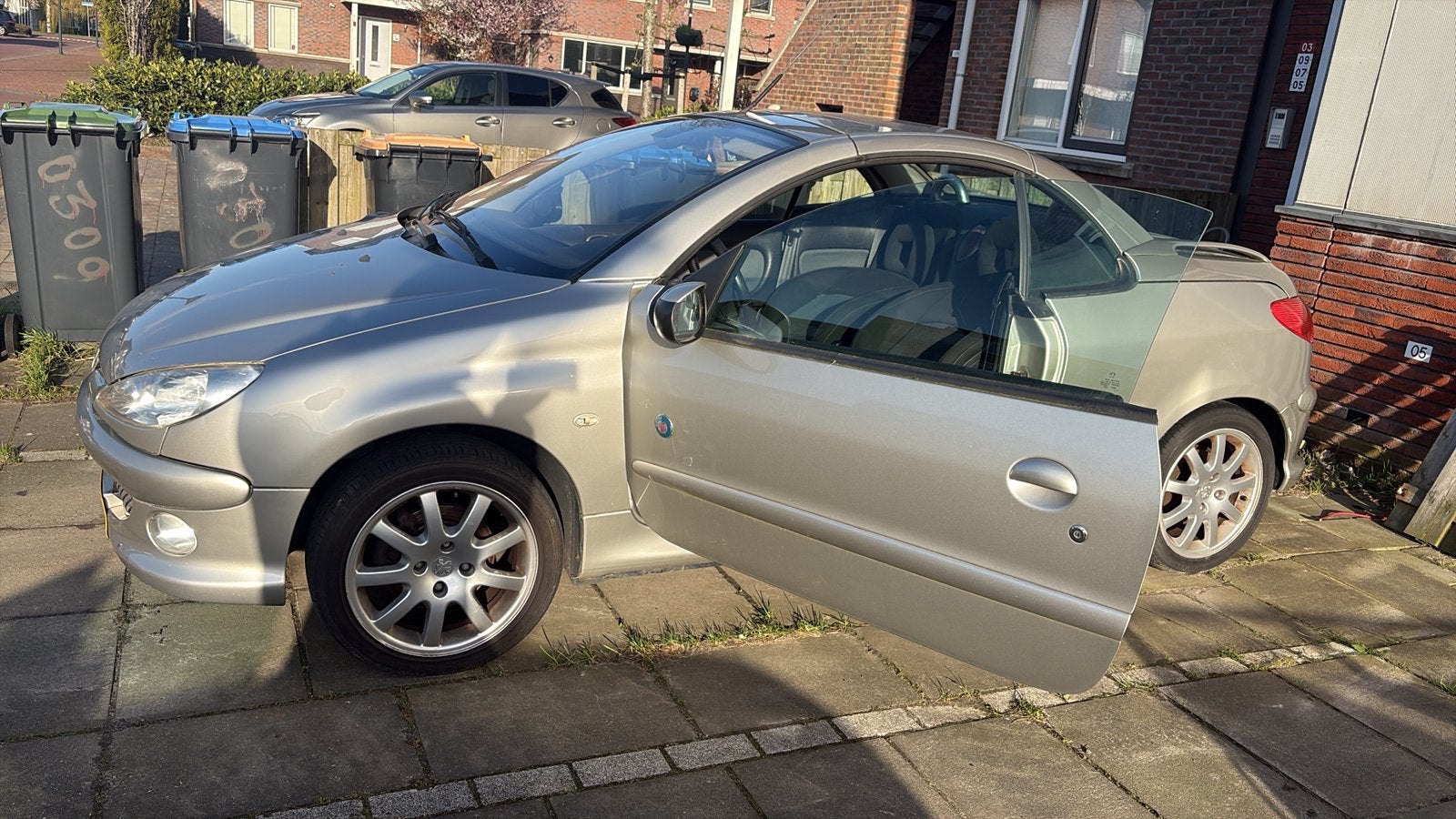 Peugeot 206 1.4 SW 2006 Grijs, Ophalen of Verzenden, Gebruikt, Peugeot