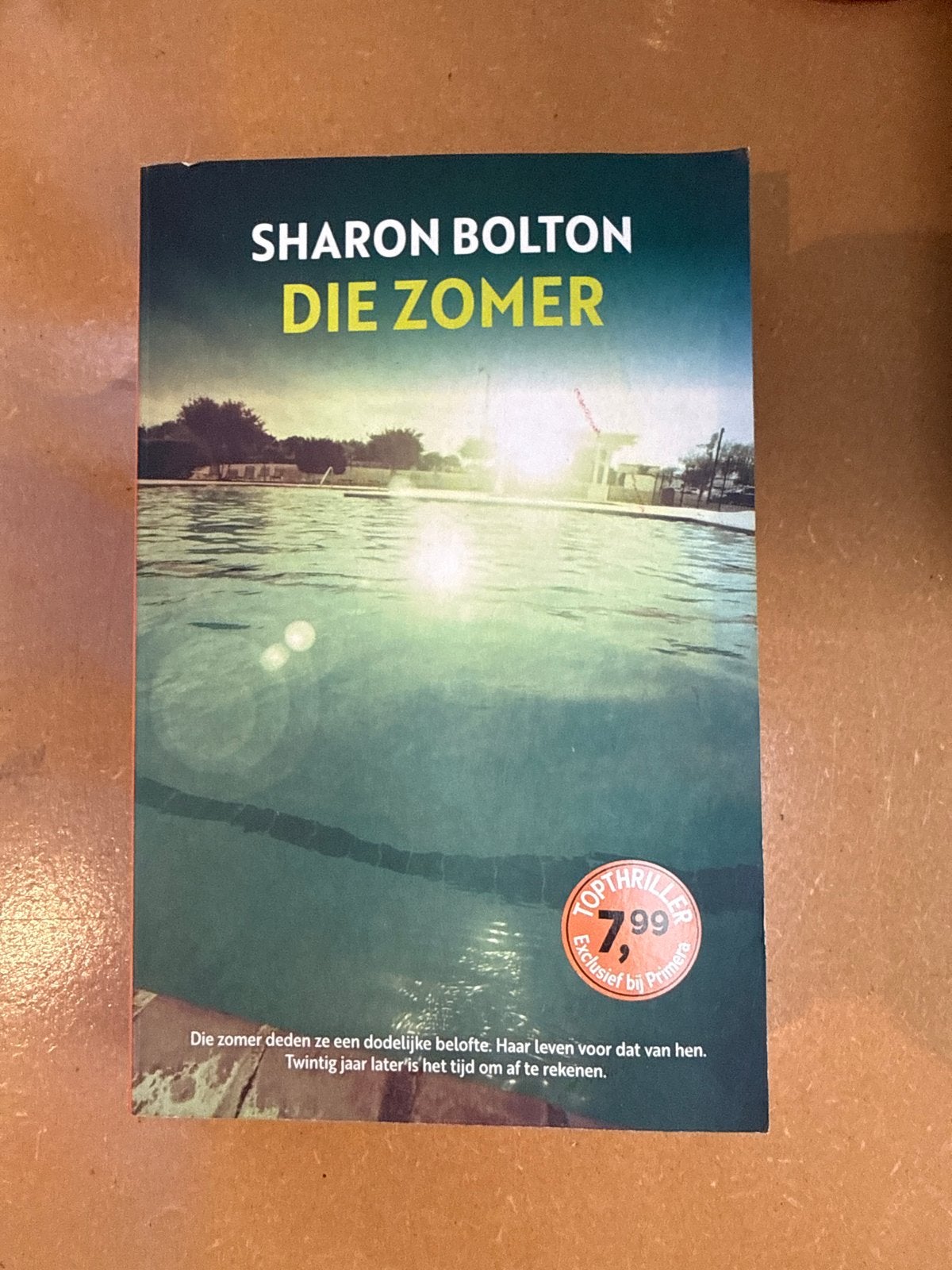 Sharon Bolton - Die Zomer (Thriller), Boeken, Thrillers, Ophalen of Verzenden, Gelezen, Europa overig