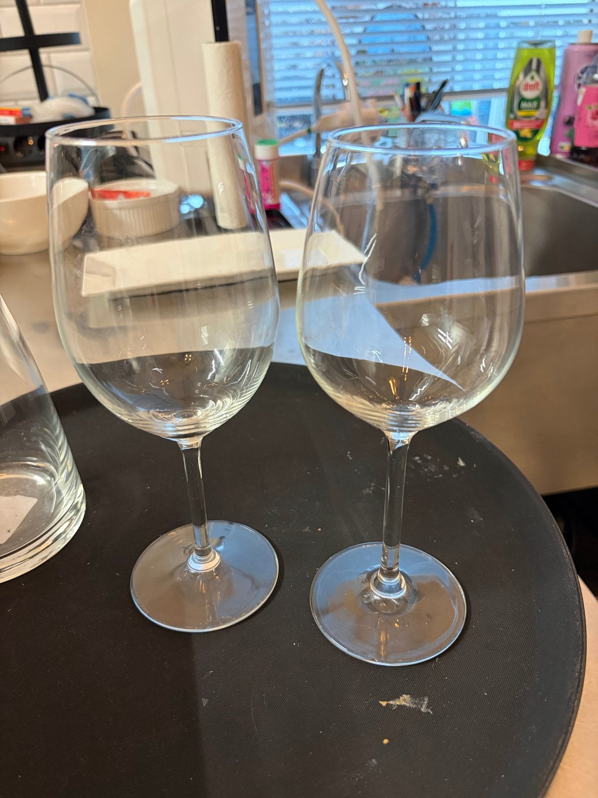 25 Glazen Wijnglazen, Ophalen, Gebruikt, Glas