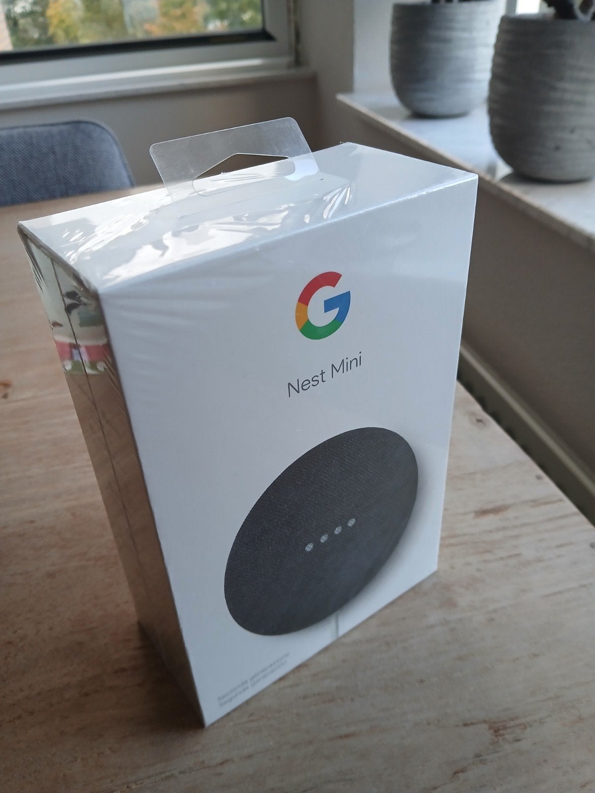 Nieuwe Google Nest Mini (2e generatie) - Smart Speaker, Ophalen of Verzenden, Nieuw