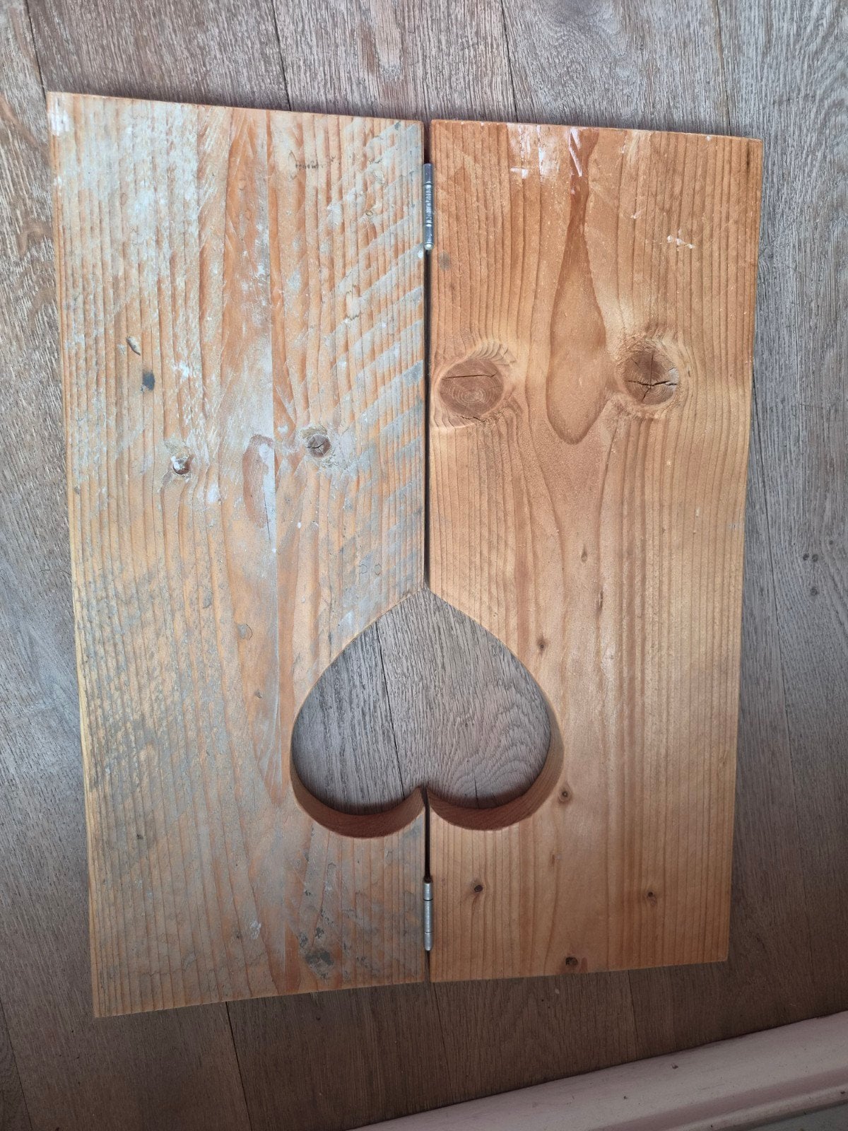 Steigerhout hart 2x, Ophalen of Verzenden
