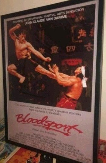 Bloodsport, Ophalen of Verzenden, Zo goed als nieuw, A1 t/m A3, Film en Tv