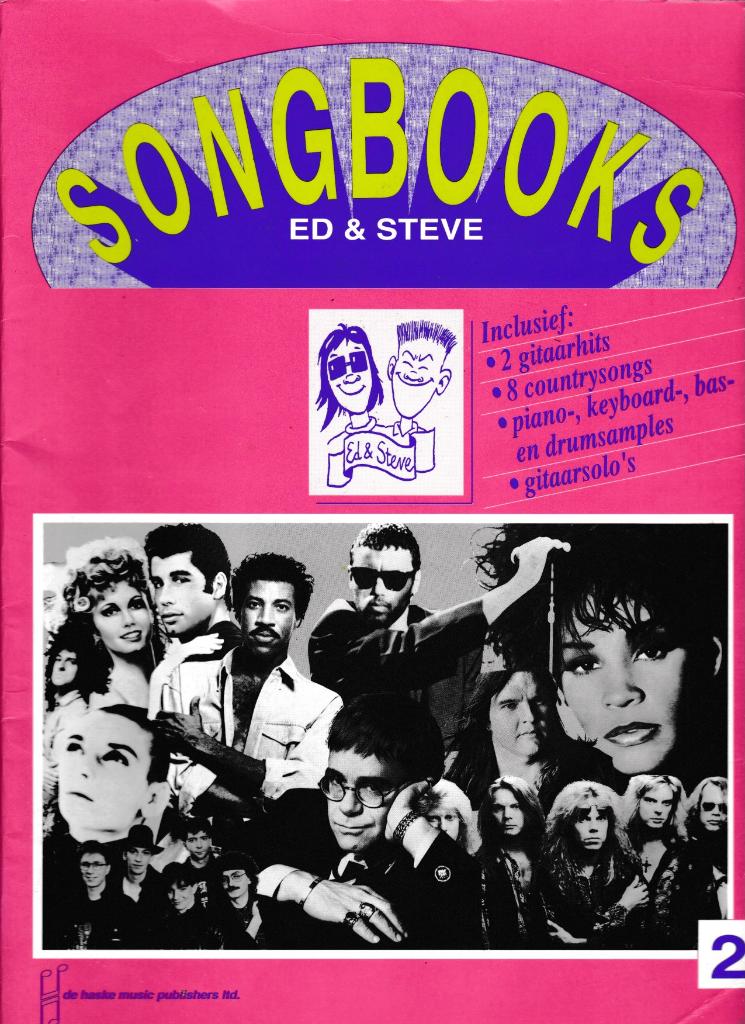 ED & STEVE - SONGBOOKS - 2 -, Gebruikt, Ophalen of Verzenden, Artiest of Componist, Keyboard