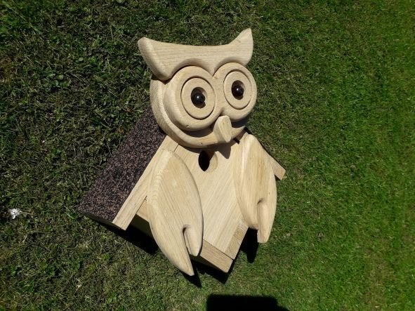 +Nestkast  UIL  eikenhout, Ophalen of Verzenden, Nieuw