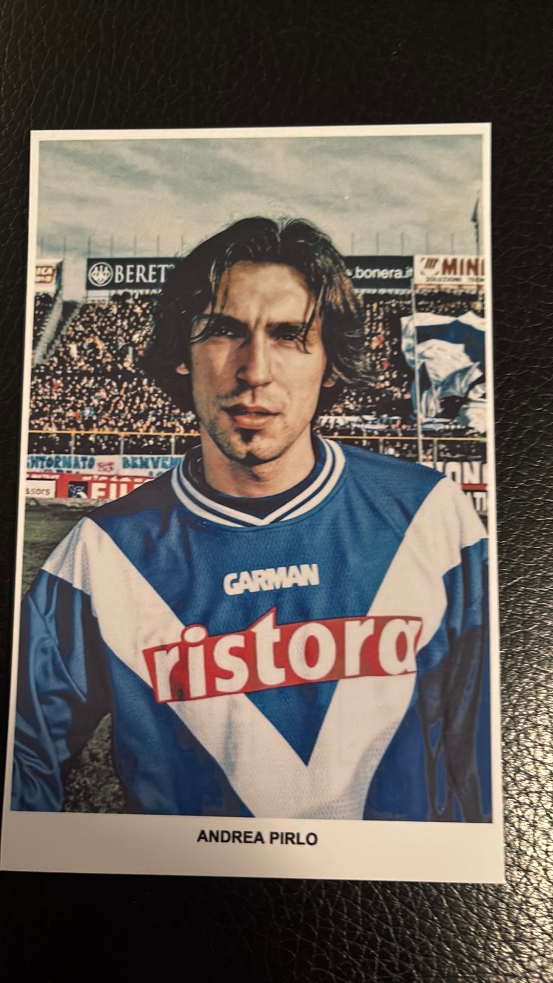 Voetbal ANDREA PIRLO Italië JUVENTUS, MILAN, INTER, Ophalen of Verzenden, Zo goed als nieuw, Buitenlandse clubs, Spelerskaart