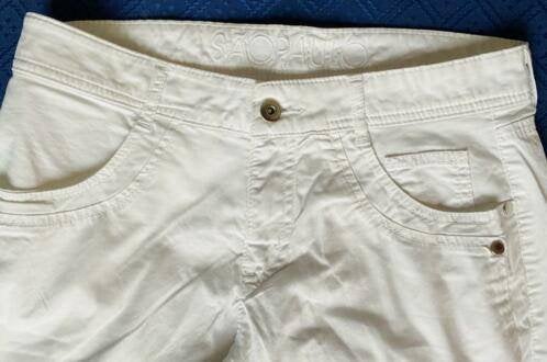 Sao Paulo pantalon maat M, Kleding | Dames, Maat 38/40 (M), Wit, Ophalen of Verzenden, Zo goed als nieuw