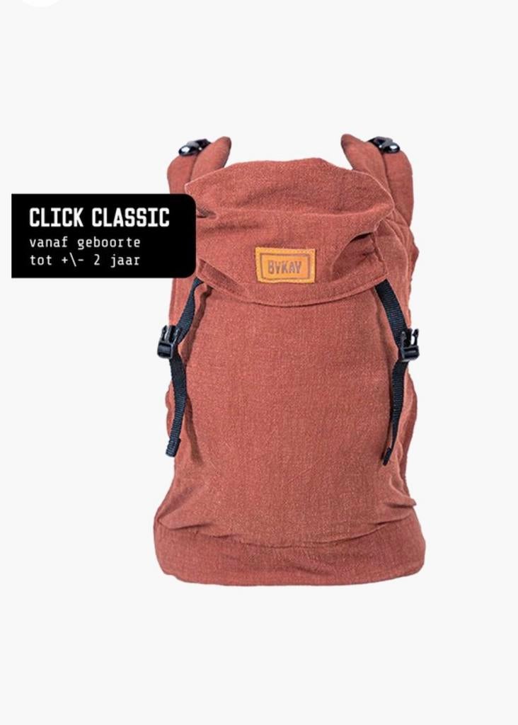 ByKay Click Classic Draagzak - Comfortabel en praktisch!, Overige merken, Buik of Rug, Ophalen of Verzenden, Zo goed als nieuw