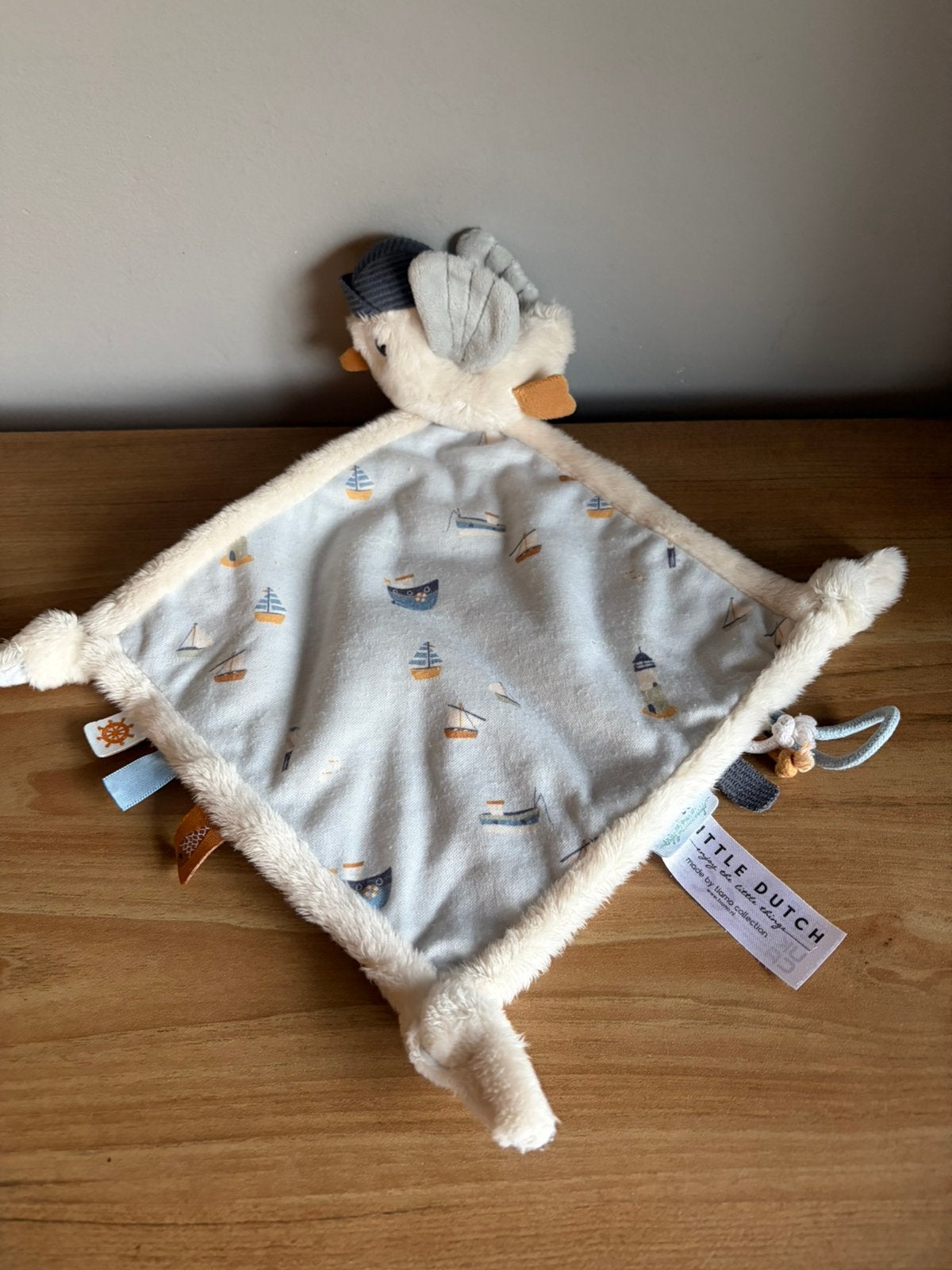 Little dutch sailor bay vogel knuffeldoekje knuffeldoek, Verzenden, Zo goed als nieuw, Overige typen