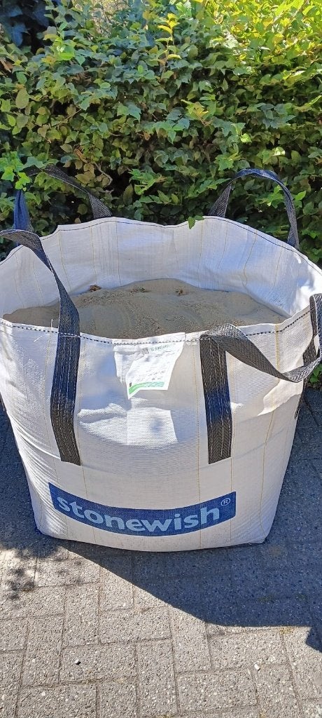 Stonewish big bag ophoogzand 1000 kg, Tuin en Terras, Ophalen, Nieuw, Ophoogzand