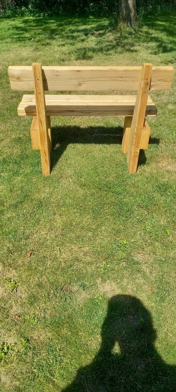 Houten tuinbank, Ophalen, Rechthoekig, Hout