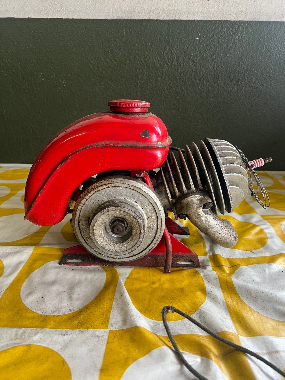 Diverse Stationaire motor en Onan motor met dynamo., Ophalen, Gebruikt, Overige typen, Europa en VS