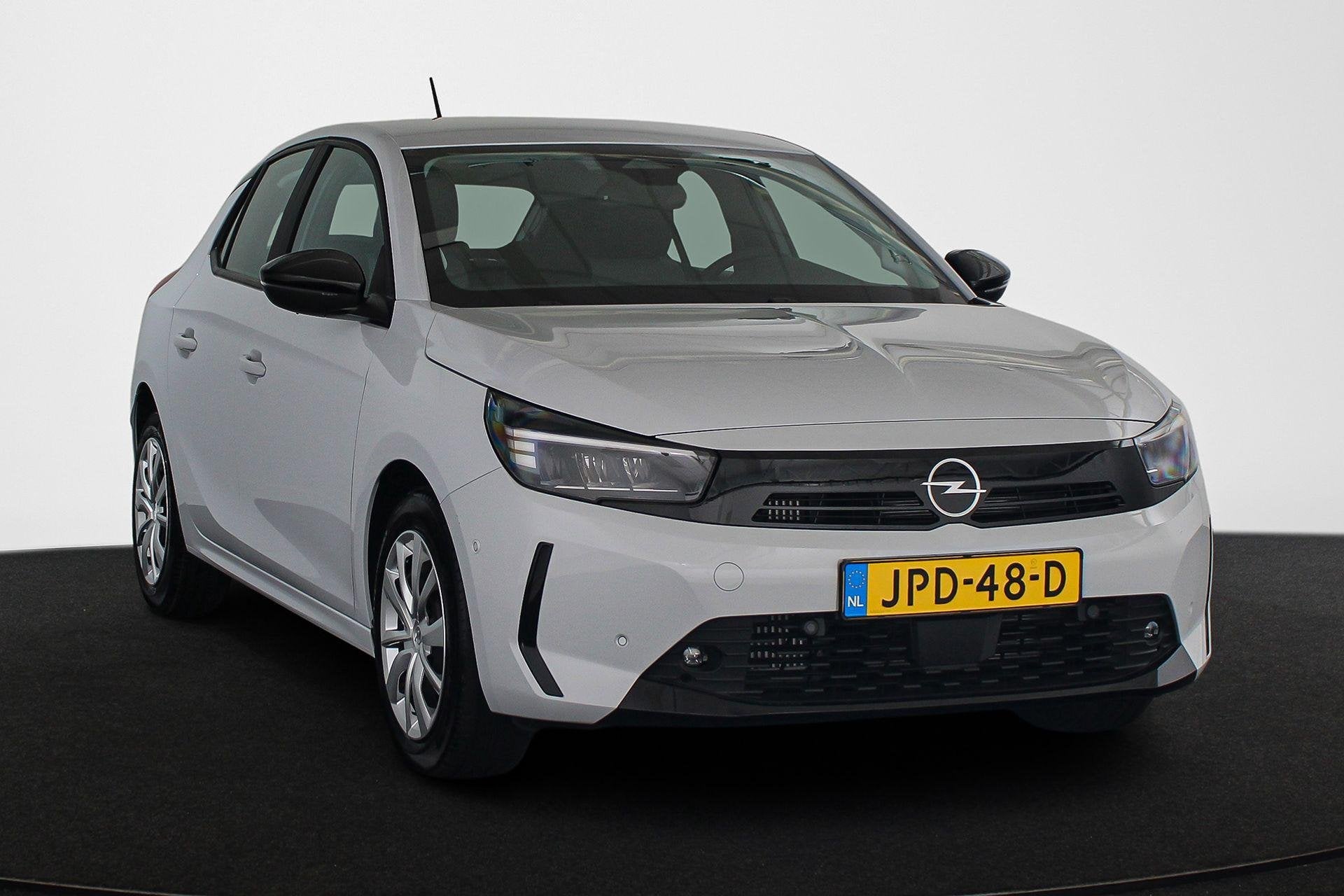 Opel Corsa 1.2 Turbo Business Edition | Voorraad Voordeel |, Auto's, Opel, Voorwielaandrijving, Stof, Gebruikt, Wit