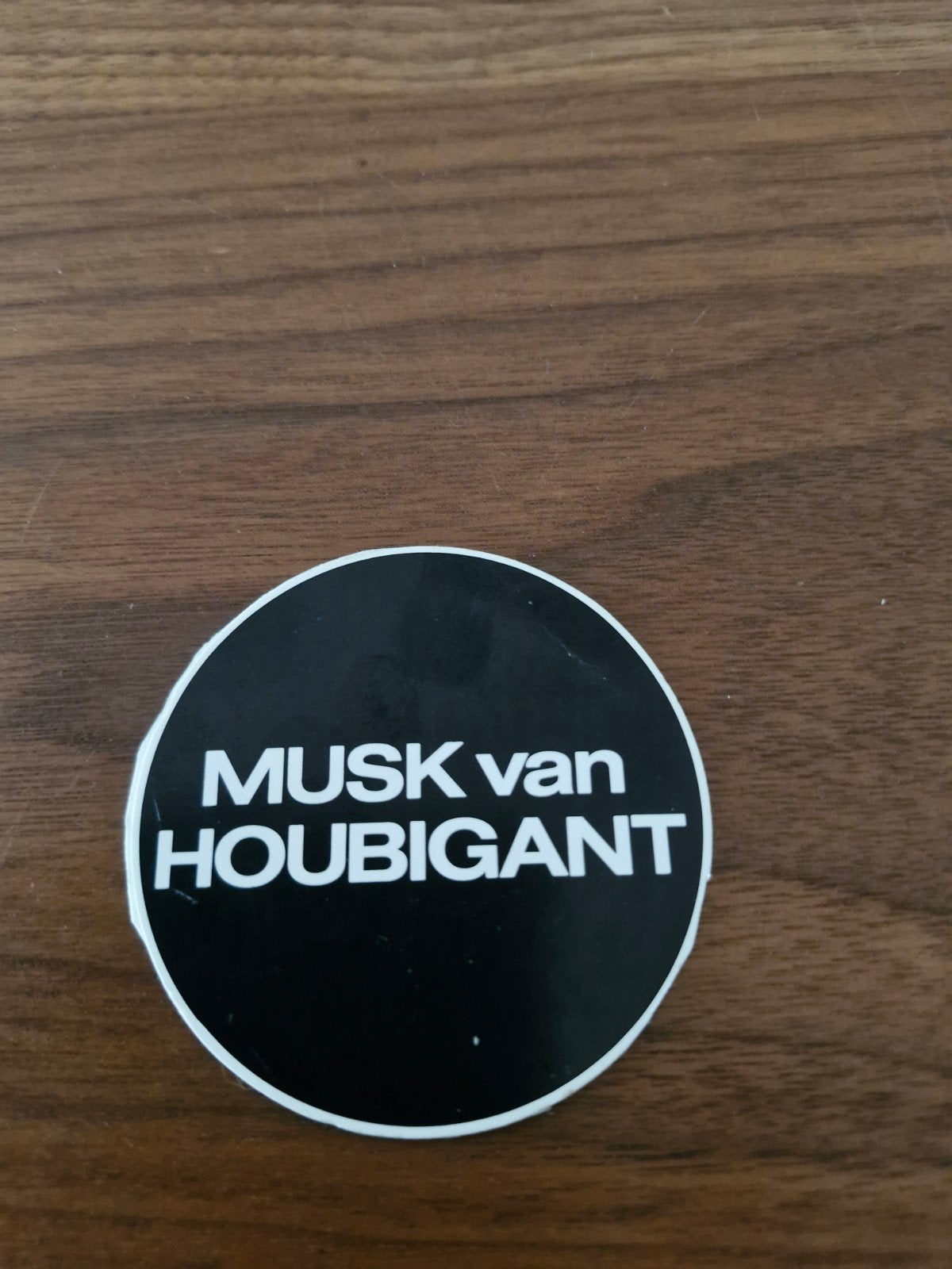 11838 Musk van Houbigant Sticker, Ophalen of Verzenden