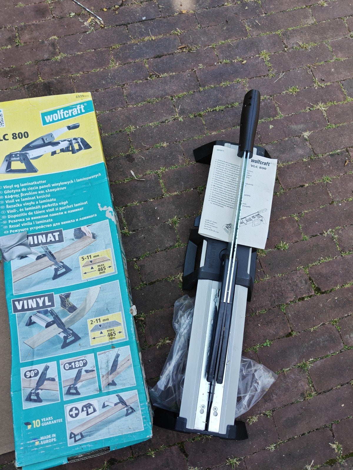 Wolfcraft VLC 800 laminaat- en vinylsnijder, Ophalen, Zo goed als nieuw