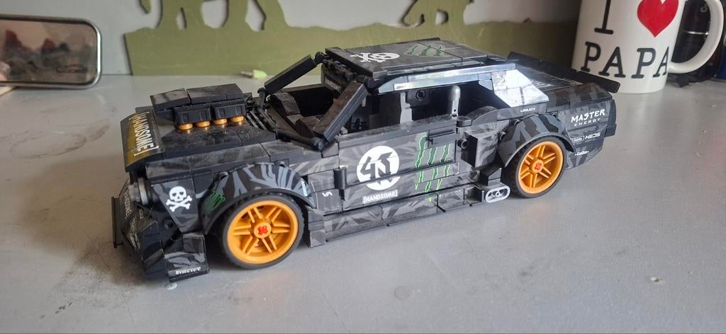 Lepin ken block mustang, Ophalen of Verzenden, Gebruikt, Overige merken