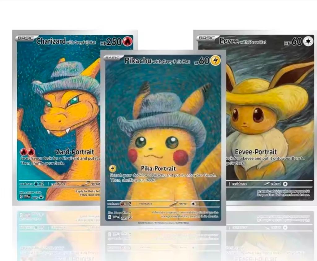 3 Proxy Verzamelkaarten: Van Gogh Pokémon Set, Ophalen, Nieuw, Meerdere kaarten