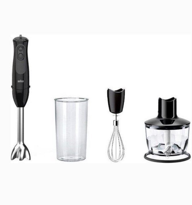 Braun MultiQuick 3 MQ3135BK - Staafmixer - Zwart, Zwart, Overige materialen, BrAun, Overige stijlen