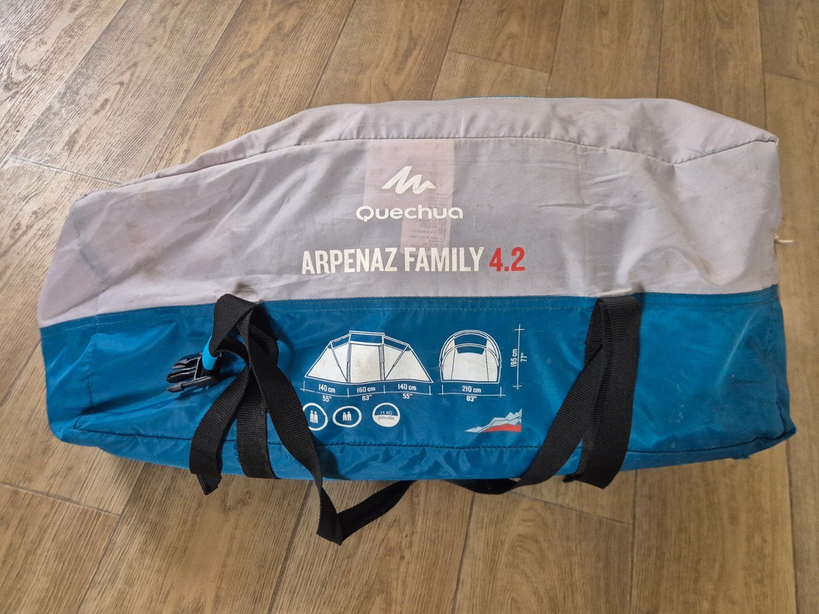 Quechua Arpenaz Family 4.2 tent - zonder binnententen, Caravans en Kamperen, Ophalen