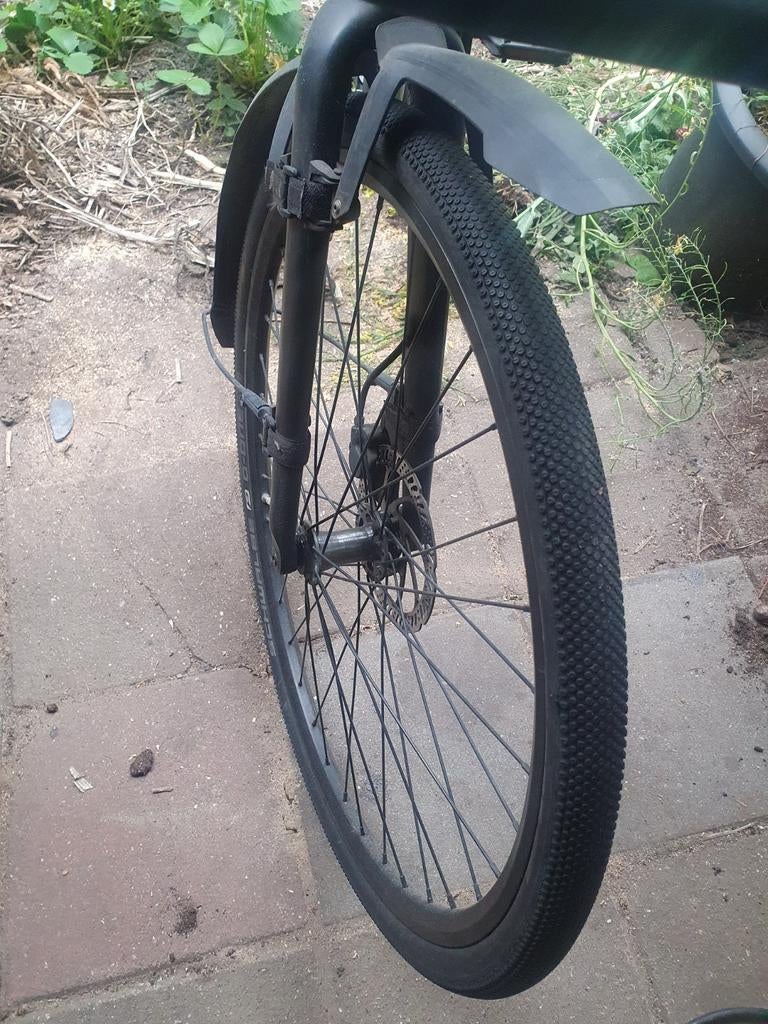 Voorwiel Cowboy C1+ (zonder slag), Fietsen en Brommers, Fietsonderdelen, Gebruikt, Ophalen of Verzenden, Cowboy, Elektrische fiets