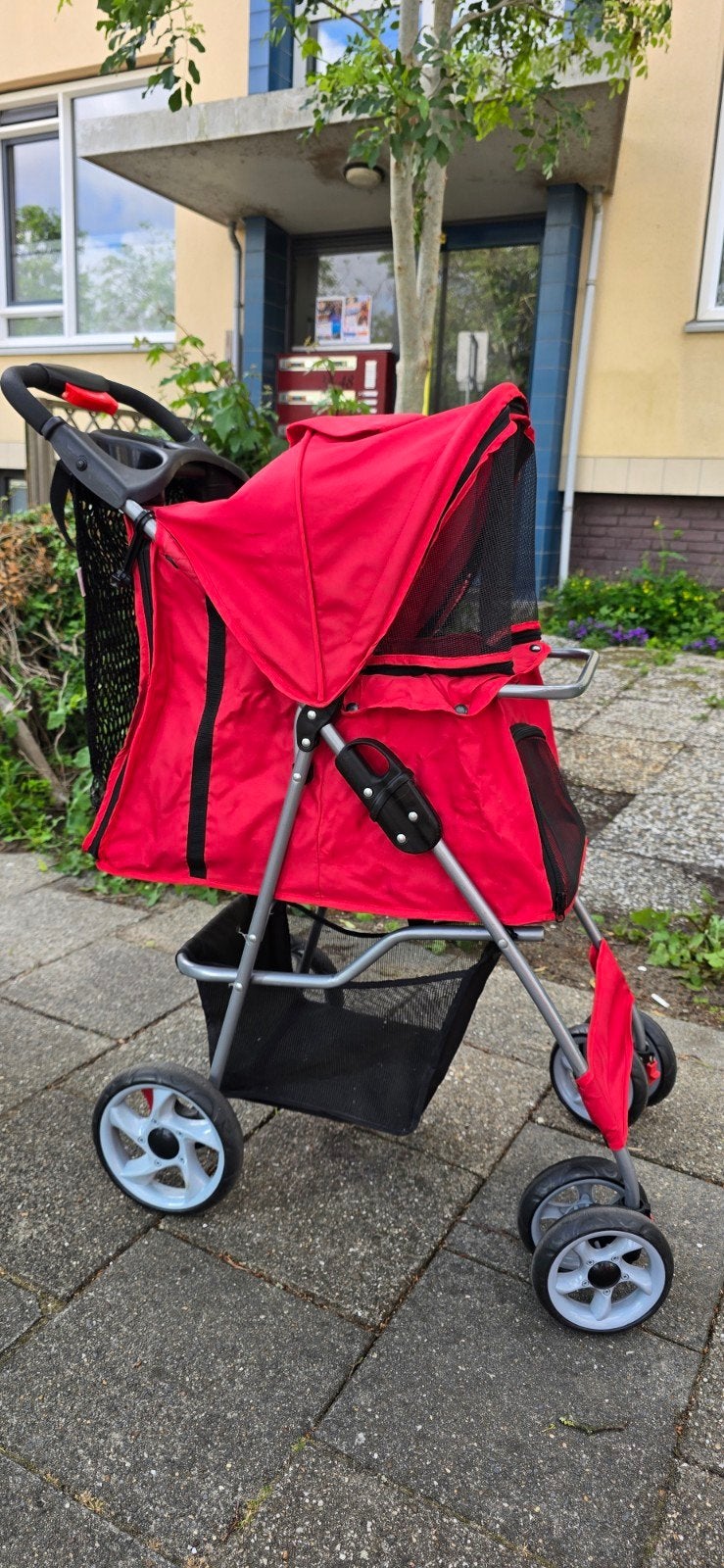 Buggy voor een hondje of een ander klein huisdier, Ophalen, Zo goed als nieuw