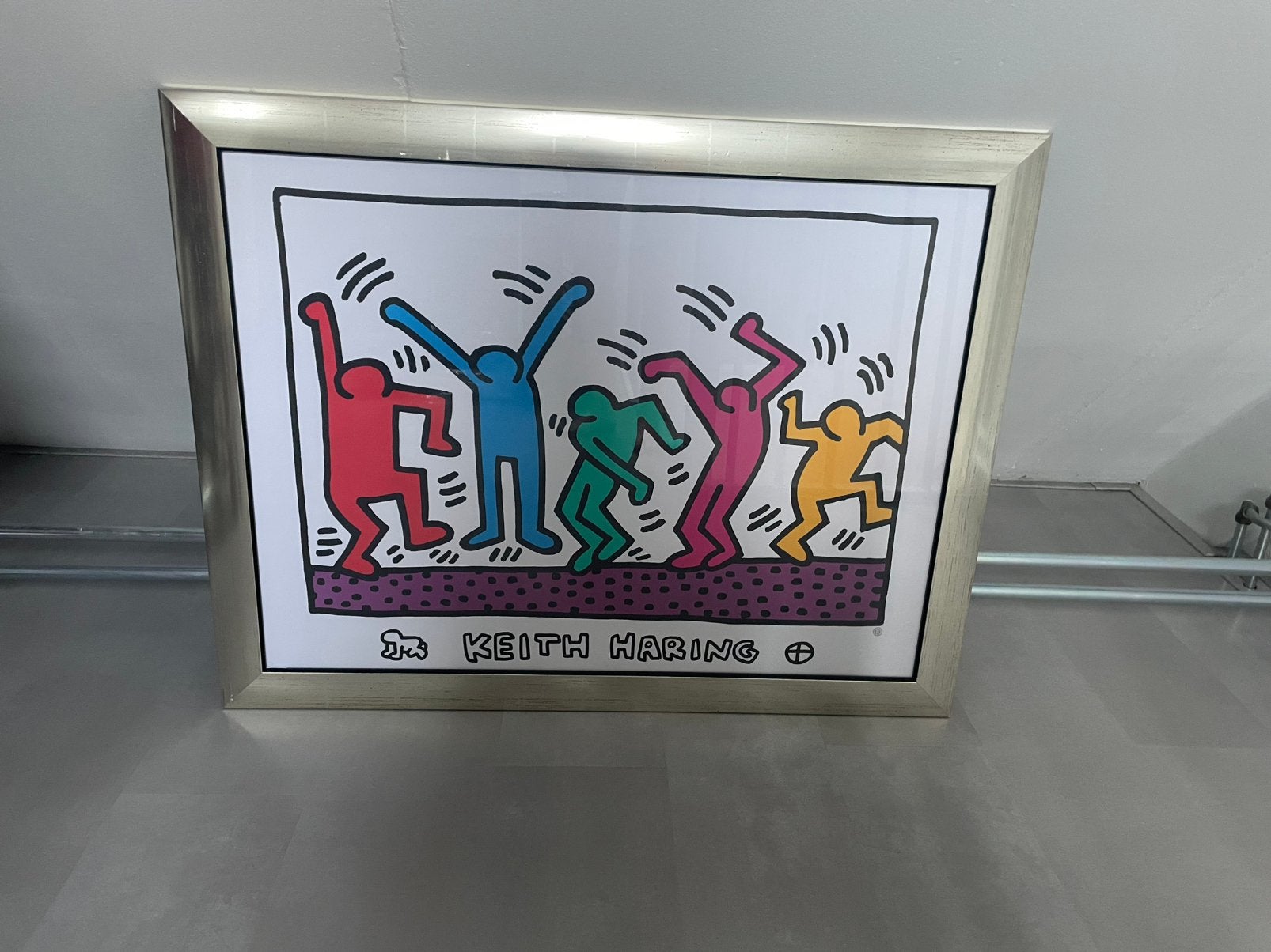 Ingelijste poster Keith Haring, Ophalen, Minder dan 50 cm, Foto of Poster