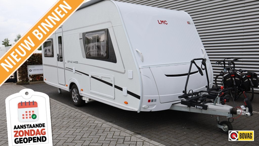 LMC Style 440 D Mover + Dakluifel, Caravans en Kamperen, Rondzit, Bedrijf, Schokbreker, Overige typen