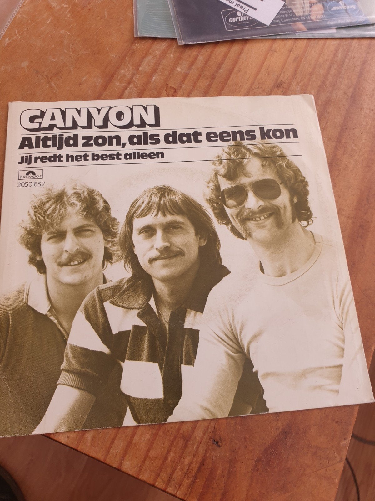Canyon - Altijd Zon, Als Dat Eens Kon (Vinyl Single), Cd's en Dvd's, Gebruikt, Verzenden, 7 inch, Overige typen