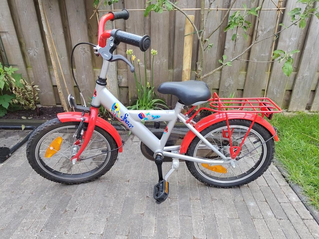 Stoer kinderfietsje 16 inch, Ophalen, Gebruikt, 16 tot 20 inch