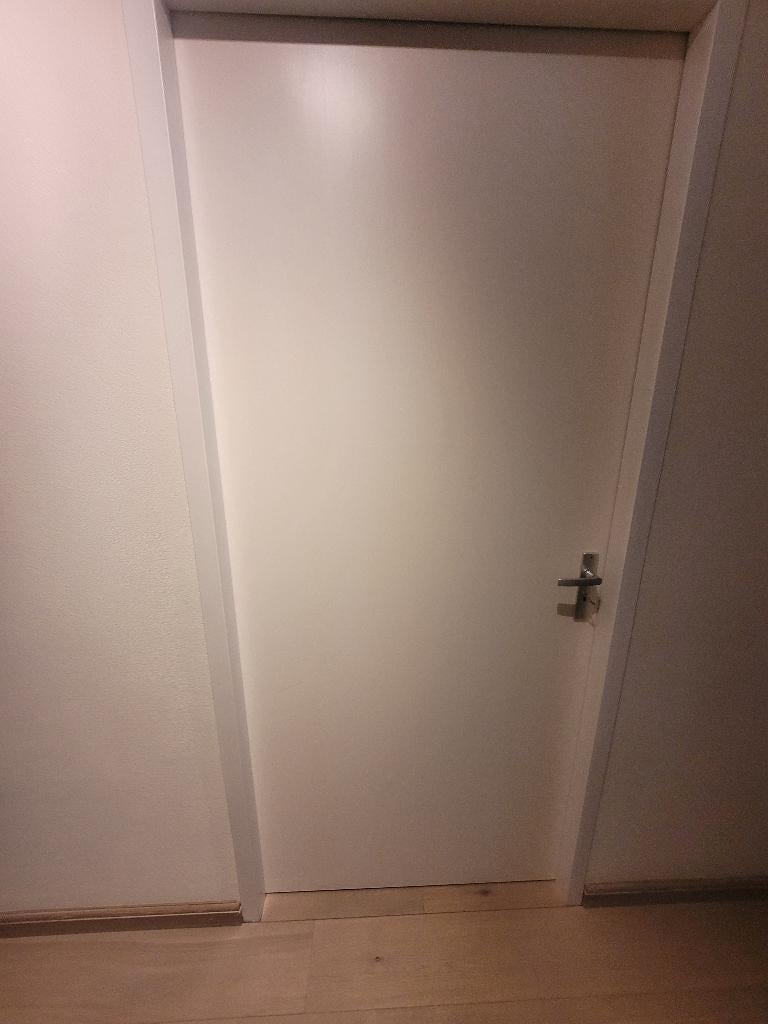 Te koop 4 stuks binnendeuren, Doe-het-zelf en Verbouw, Deuren en Horren, Ophalen, Gebruikt, Binnendeur, 200 tot 215 cm