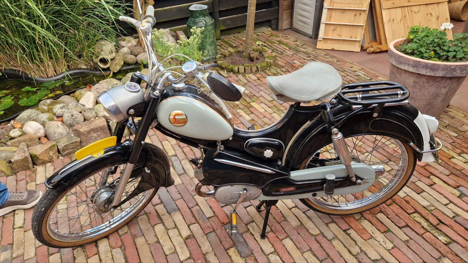 oldtimer sparta gb50 bromfiets uit 1957, Ophalen, Sparta, Maximaal 45 km/u, 2 versnellingen