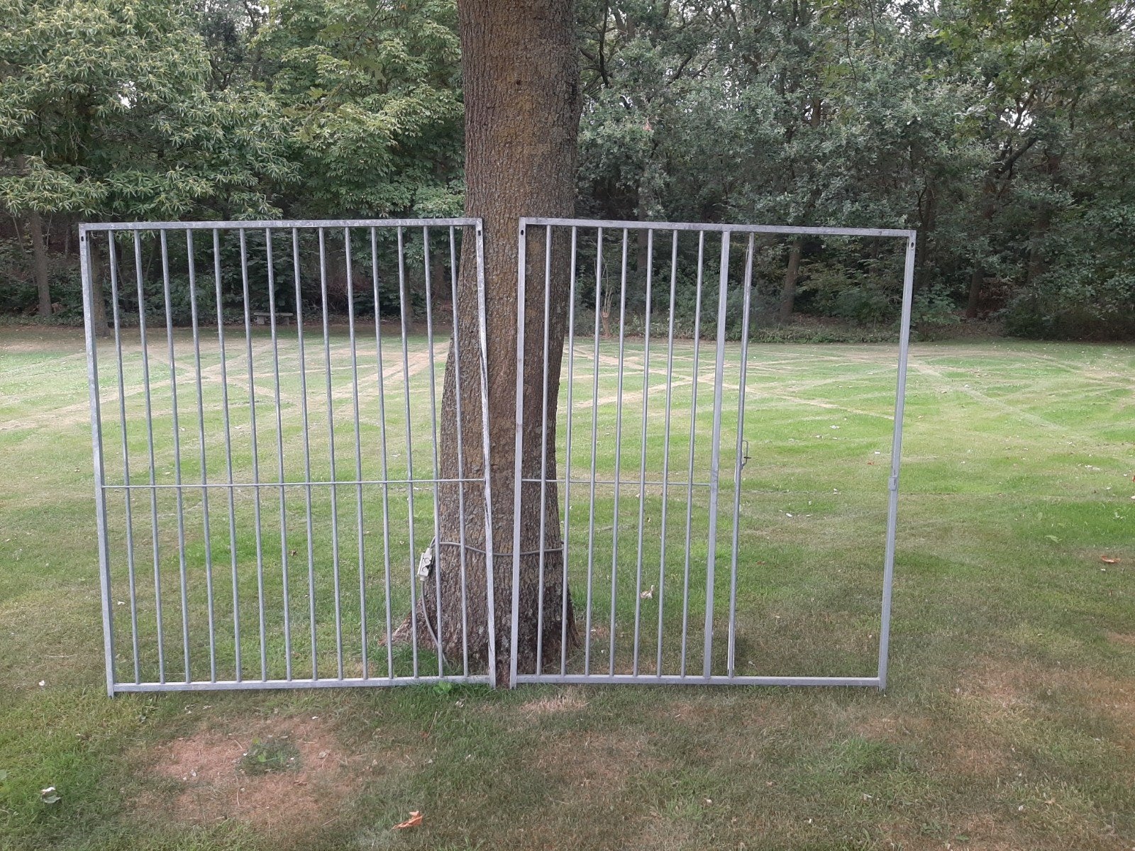 2 hondenkennel delen 185 H 150 br 1 met deur, Ophalen, 110 cm of meer, 100 cm of meer