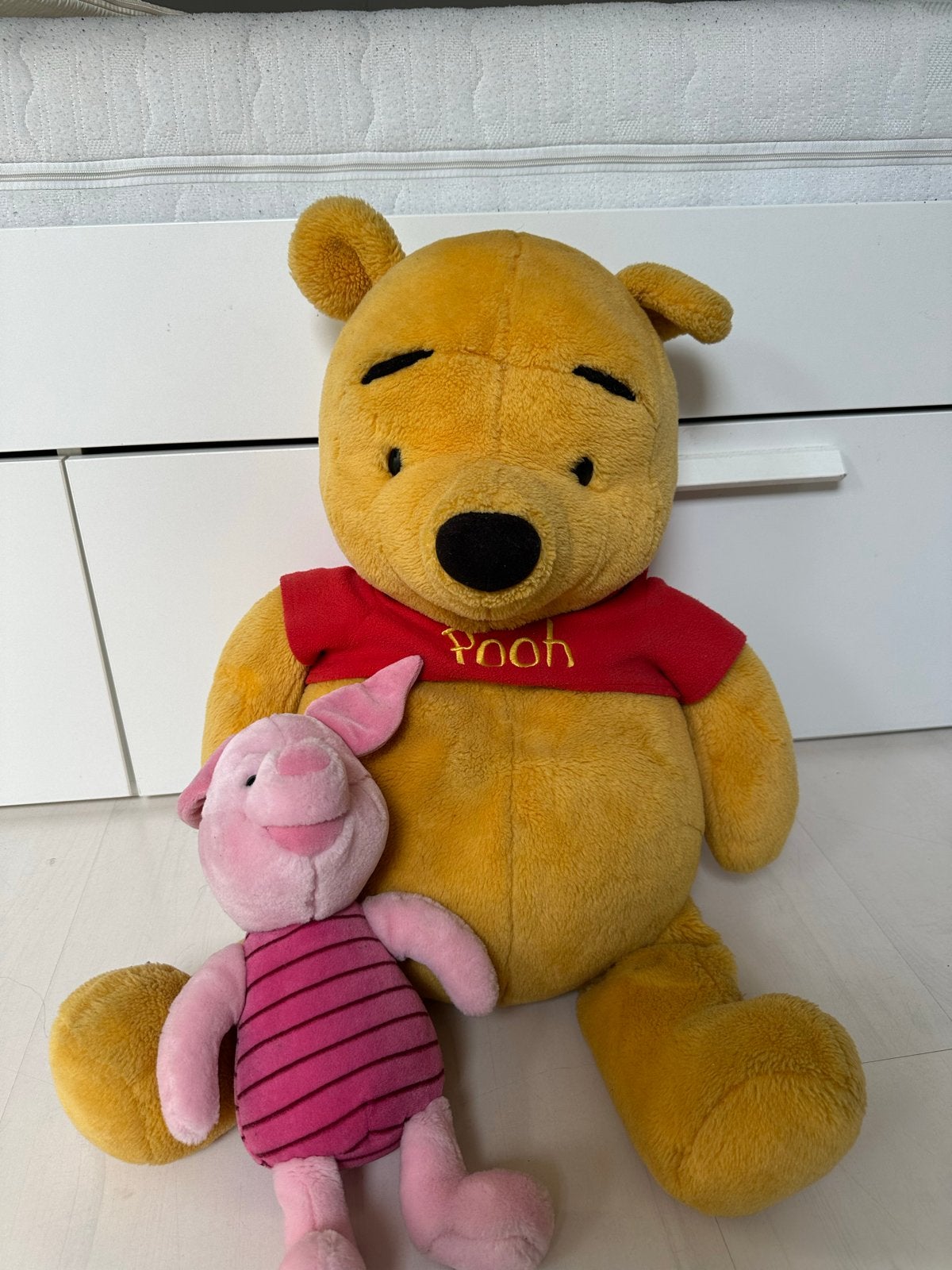 Winnie de Poeh en Knorretje knuffels, Ophalen, Beer, Zo goed als nieuw, Meerkleurig