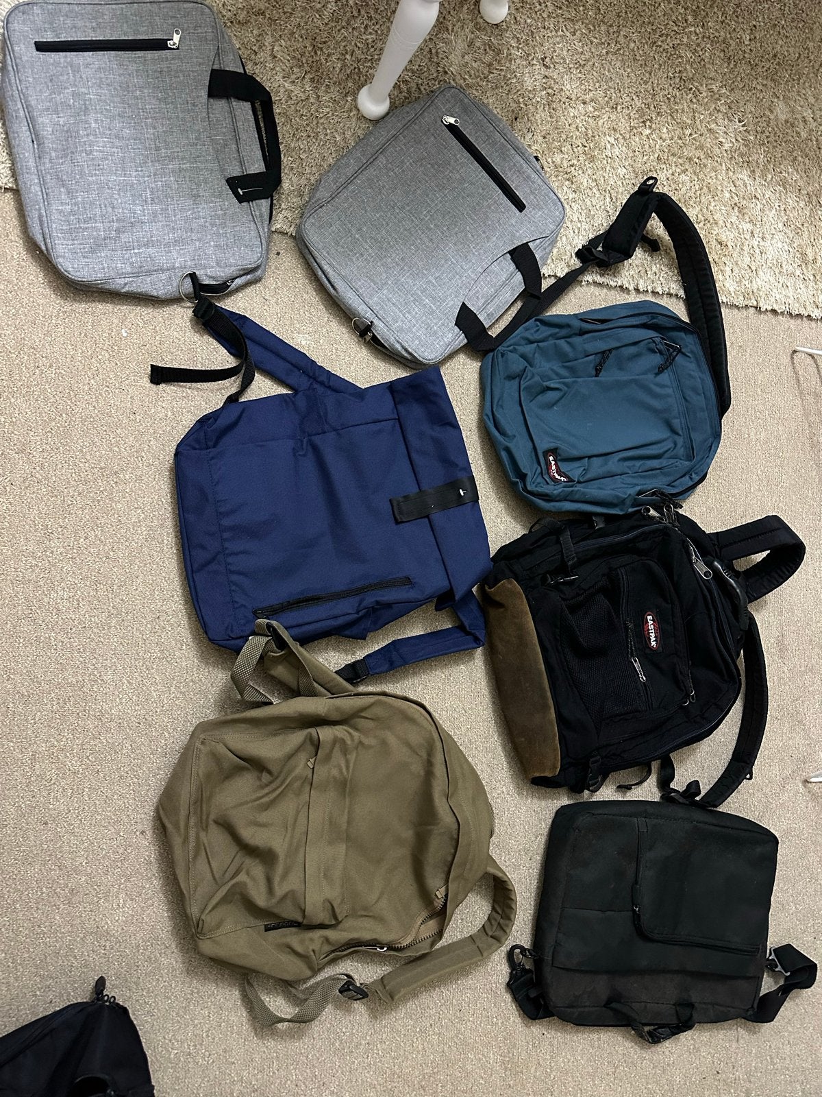 Diverse (school)tassen: Eastpak, laptoptassen en meer, Gebruikt, 25 tot 40 cm, Ophalen of Verzenden, 30 tot 45 cm