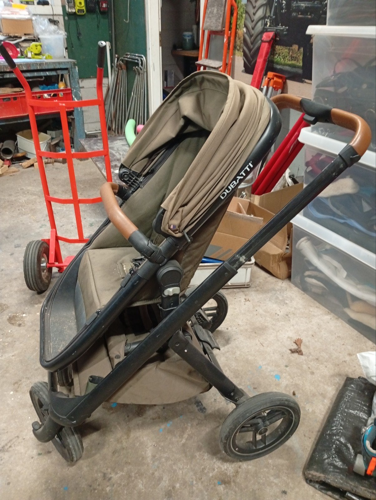 Dubatti kinderwagen compleet met reiswieg en adapters, Kinderen en Baby's, Kinderwagens en Combinaties, Overige merken, Gebruikt