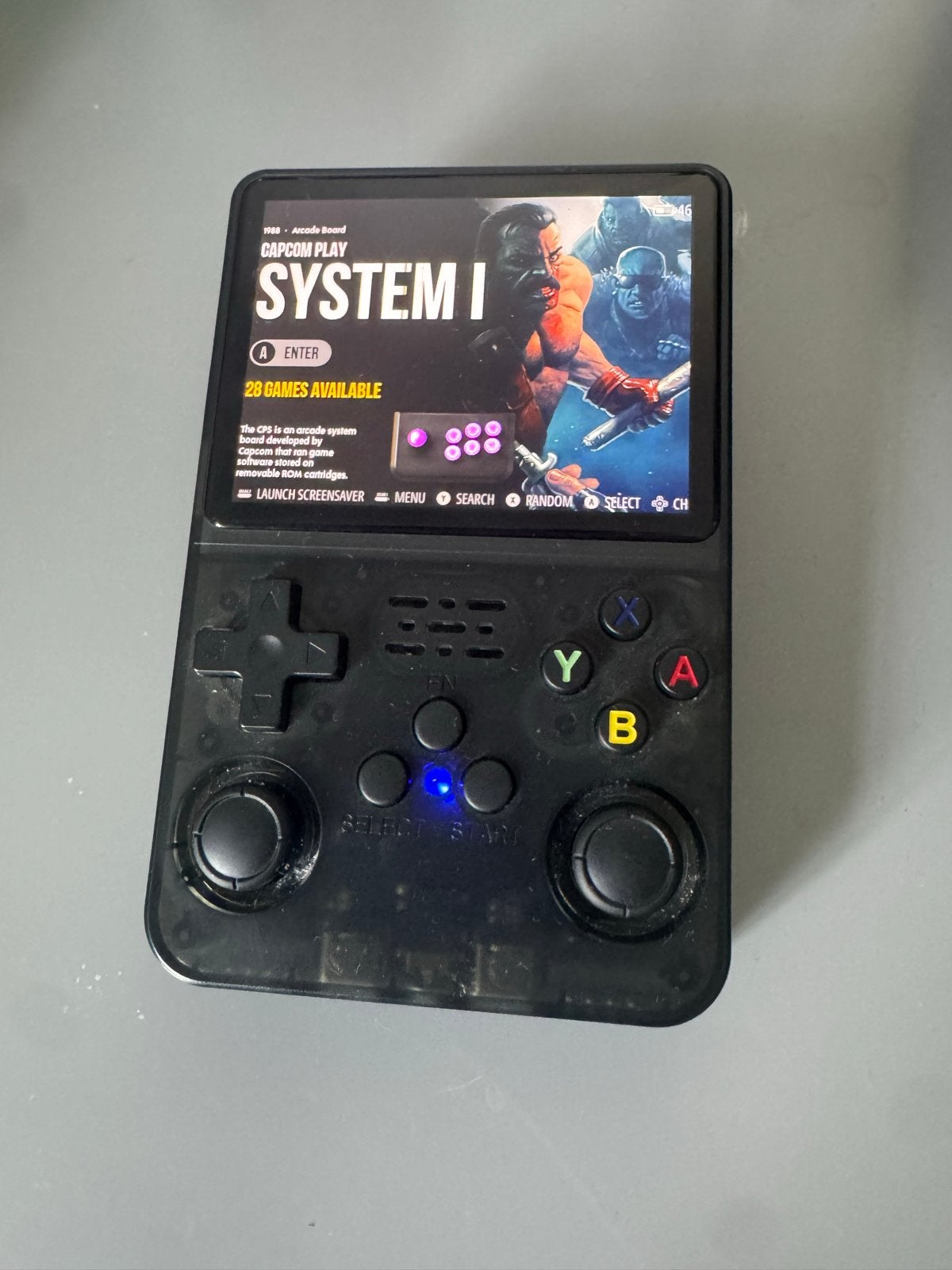 R36S Handheld Gameconsole - Met streep in beeldscherm, Spelcomputers en Games, Spelcomputers | Overige, Zo goed als nieuw, Overige merken