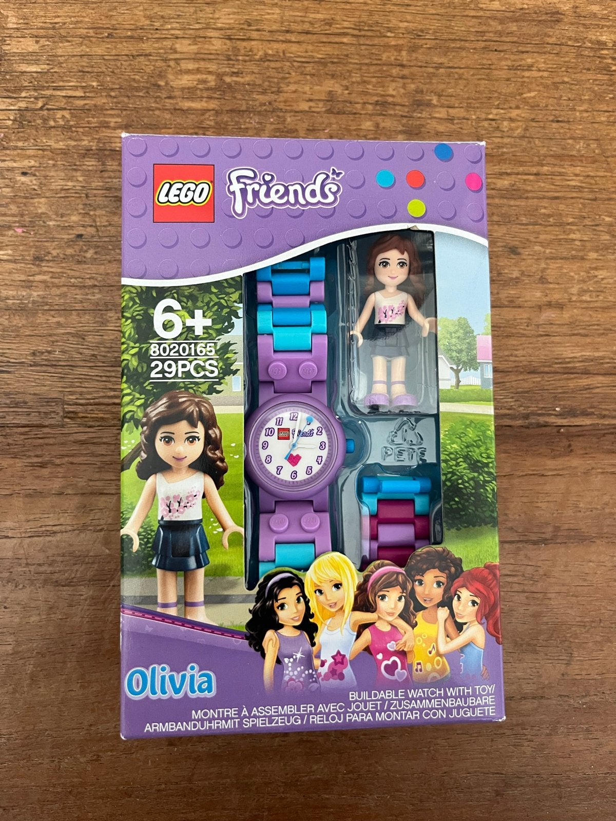 LEGO Friends Olivia Horloge met Minifiguur - Nieuw, Ophalen, Nieuw, Meerkleurig, Meisje