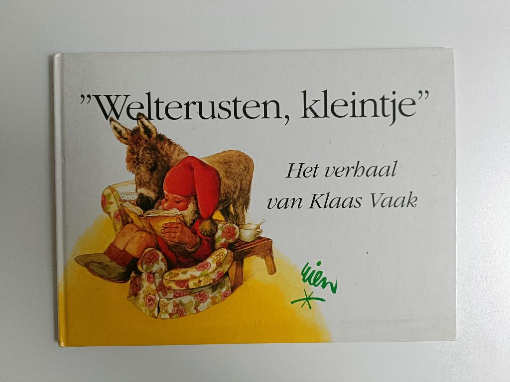 Rien Poortvliet - Weltrusten kleintje verhaal van Klaas Vaak, Boeken, Ophalen of Verzenden, Gelezen, Gerlofs Poortvliet, Prentenboek