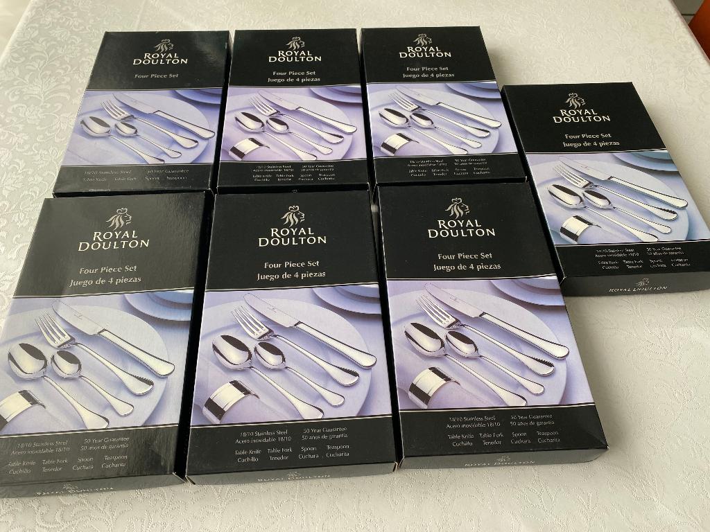Nieuw  Royal Doulton Bestekset 18/10 RVS, Nieuw, Ophalen of Verzenden, Rvs of Chroom, Vaatwasserbestendig