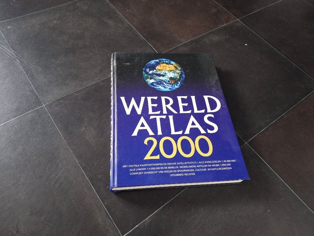 Wereldatlas 2000, Ophalen, 1800 tot 2000, Wereld, Landkaart