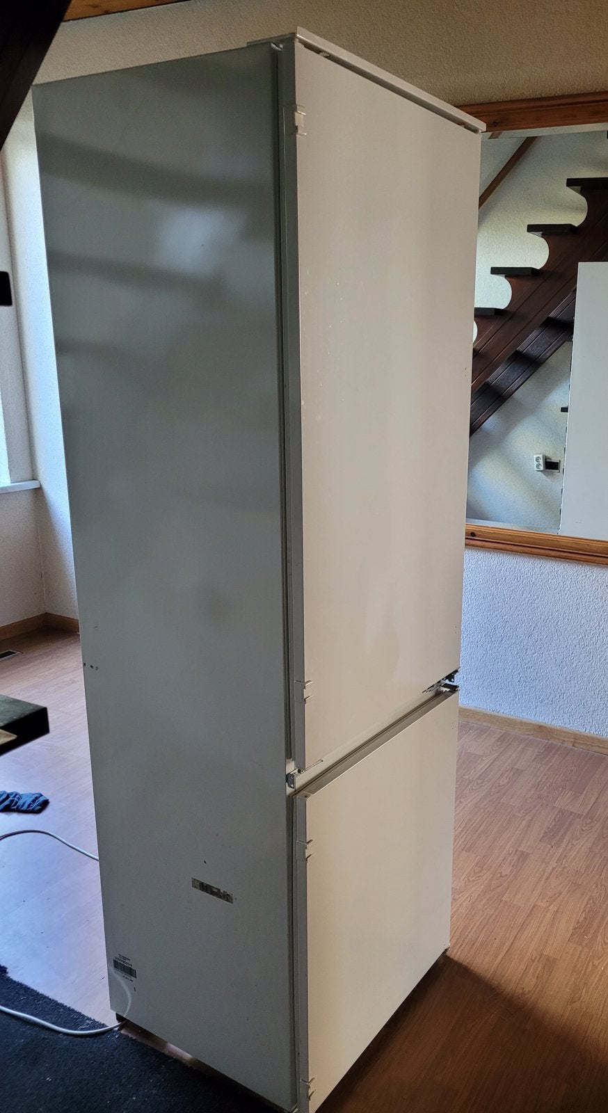 Yuno koel-vriescombinatie inbouw, Ophalen, Gebruikt, 200 liter of meer, Met aparte vriezer